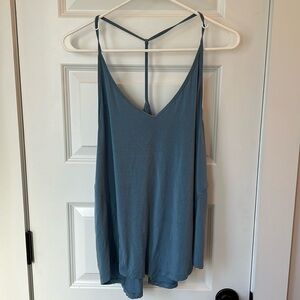 lululemon athletica Blue Tank Top